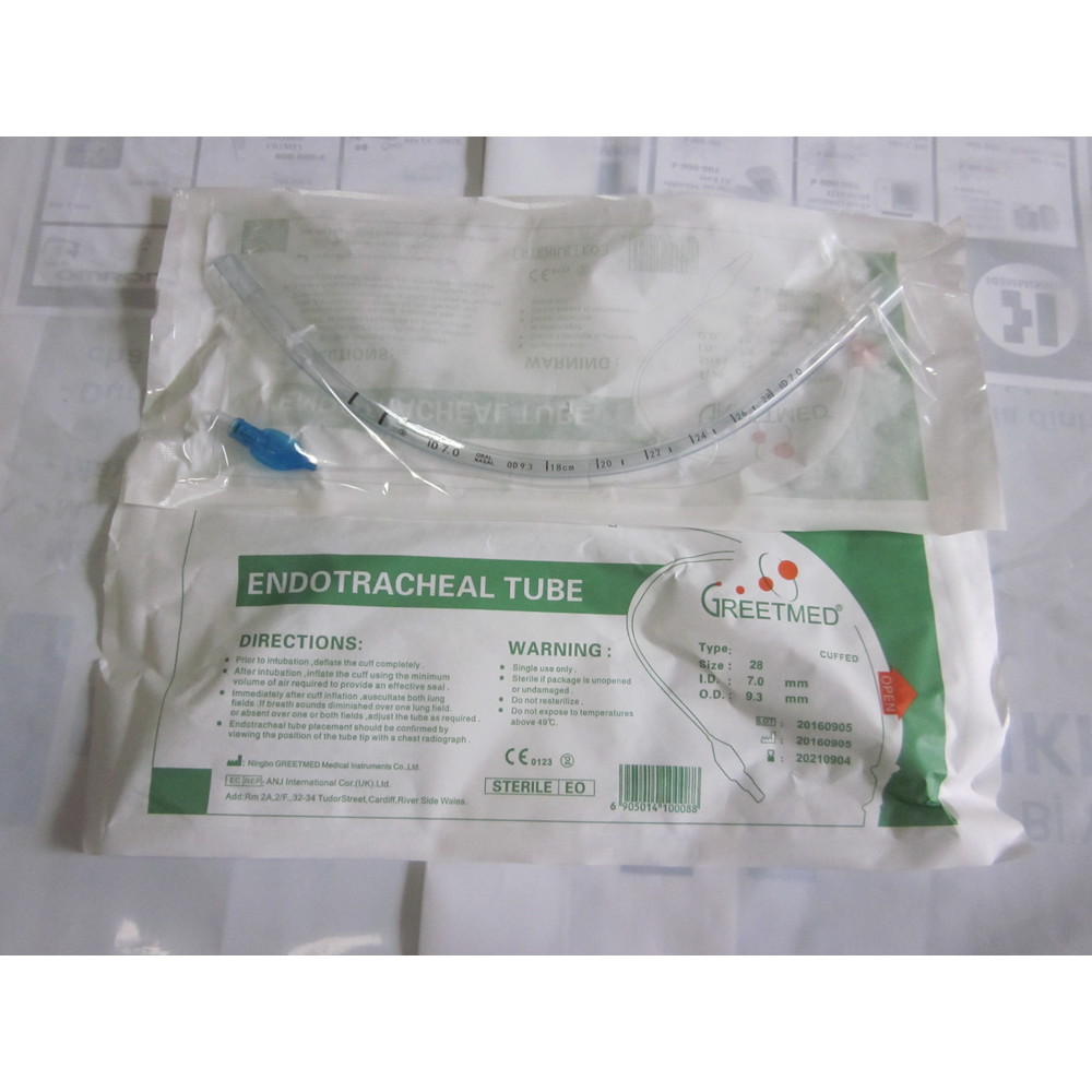 ỐNG ĐẶT NỘI KHÍ QUẢN (ENDOTRACHEAL TUBE)